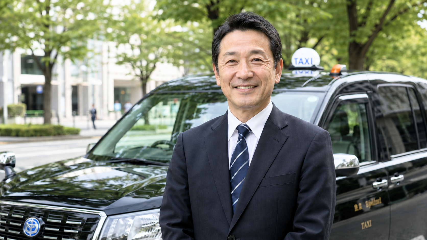 信頼できるタクシードライバー